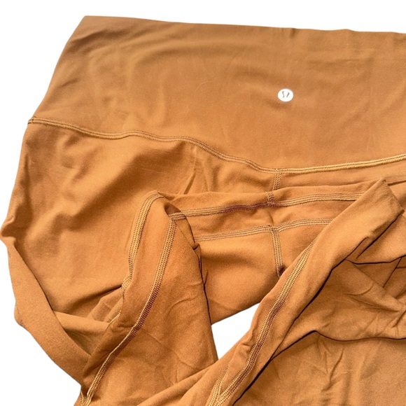 Lululemon Athletica Align High Rise Copper Brown Legging Size 18 - Picture 12 of 14
